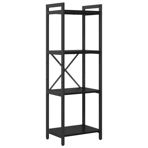 Bibliotecă Stejar negru 40 x 30 x 118 cm Lemn compozit