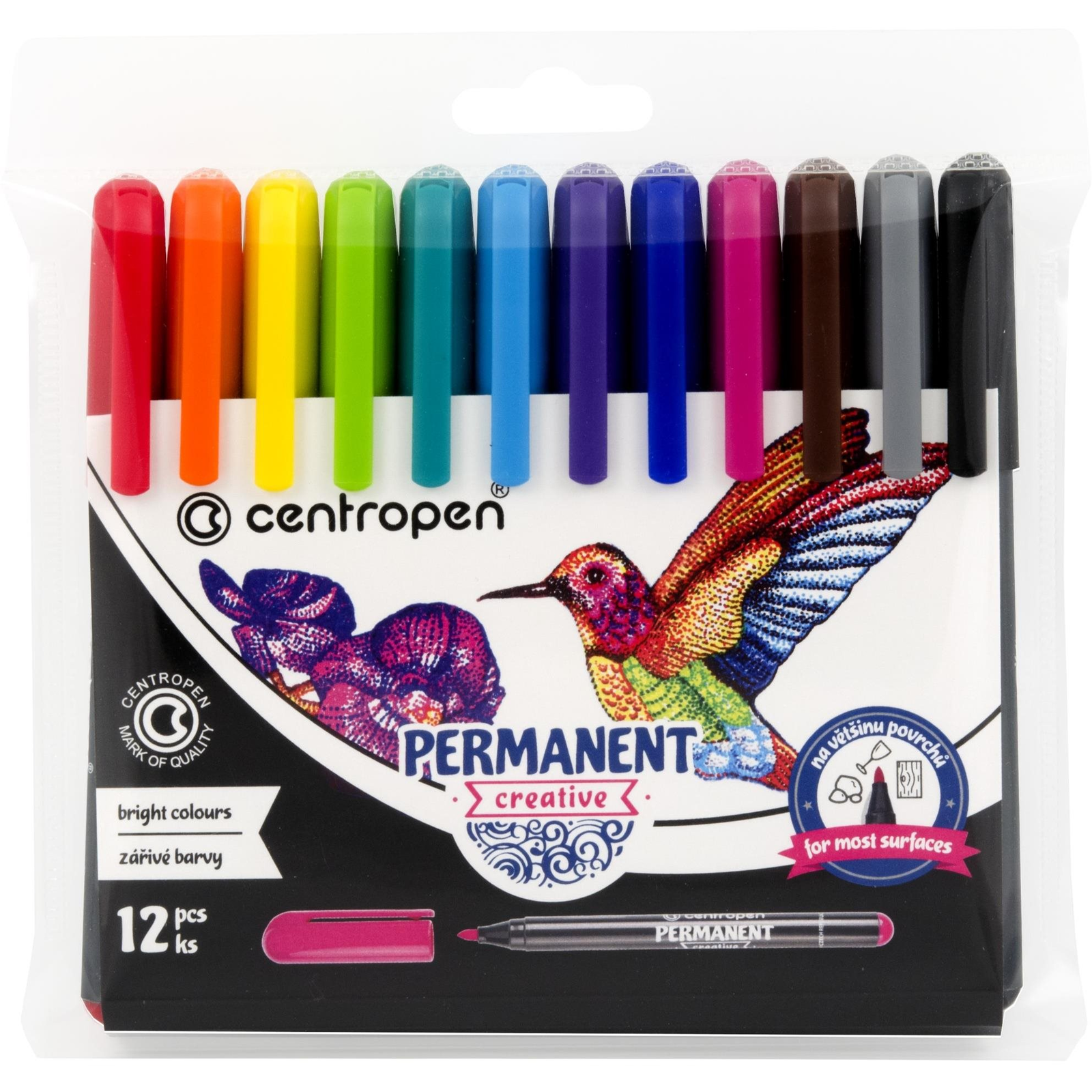 Centropen 2896 Permanent Creative, 12 db (8595013637166)