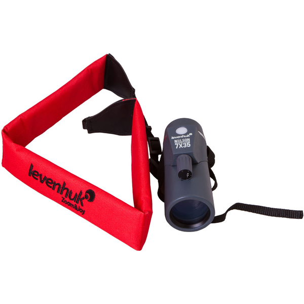 Levenhuk Nelson 7x35 egyszemes távcső - Fekete