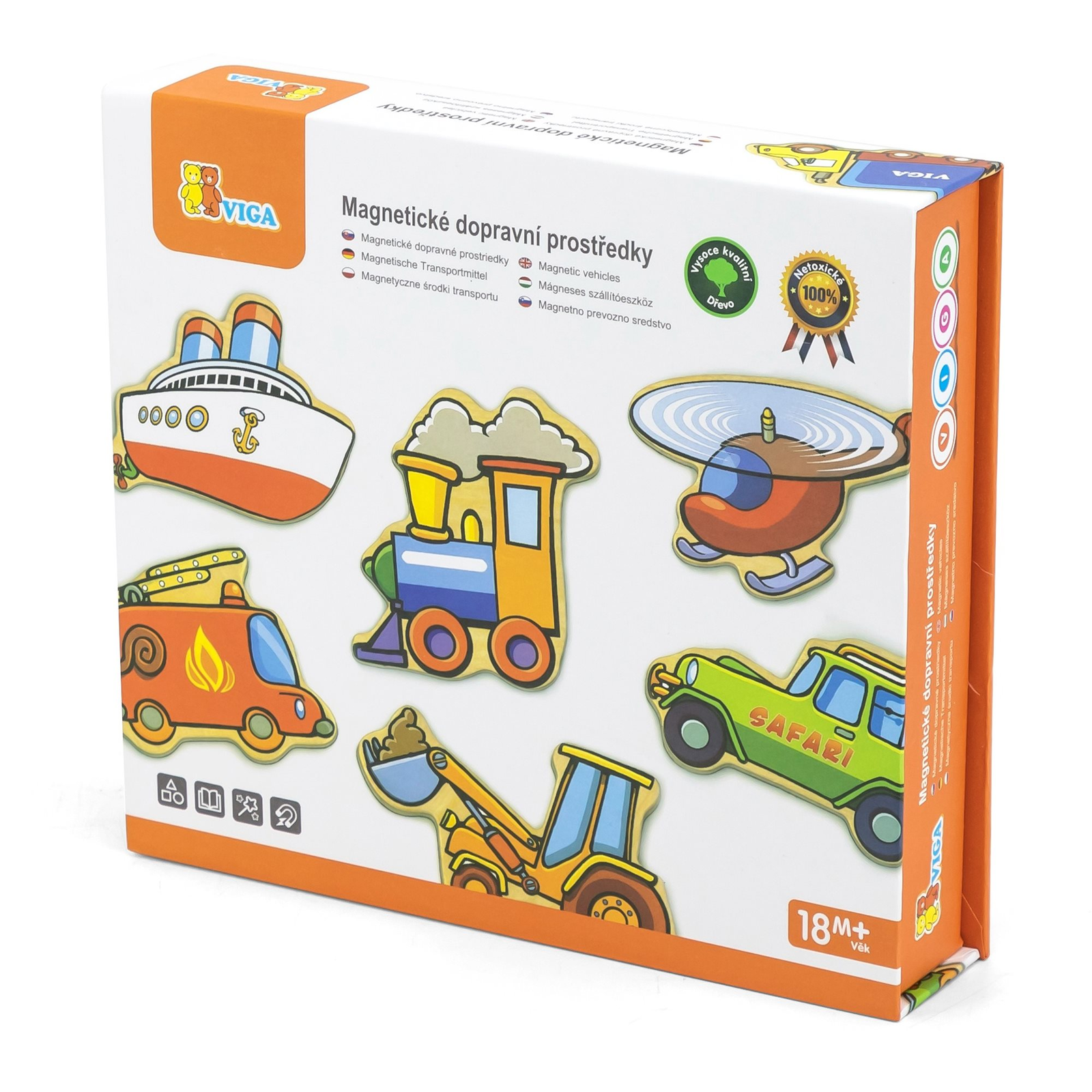 Viga készségfejlesztő játék, 20db (6934510589240)