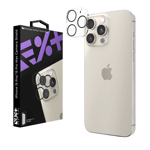 NextOne IPH-15PRO-CAM-GLS iPhone 15 Pro üveg kamera védő (IPH-15PRO-CAM-GLS)
