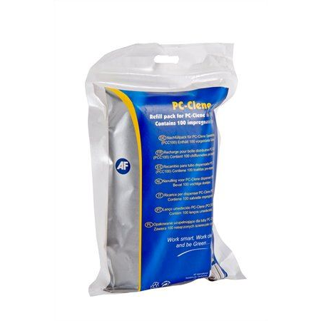 AF Tisztítókendő utántöltő, általános felületre 100 db (PCC100R)