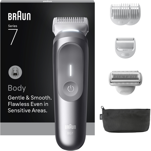Braun Series 7 80789703 body groomer / barbermaskine Grå