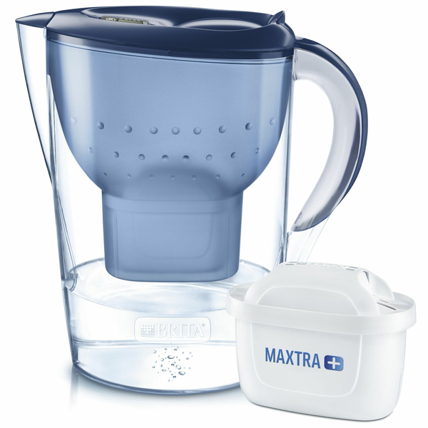 Brita Marella XL vízszűrő kancsó 3,5L kék + Maxtra Pro ALL-IN-1 szűrőbetét