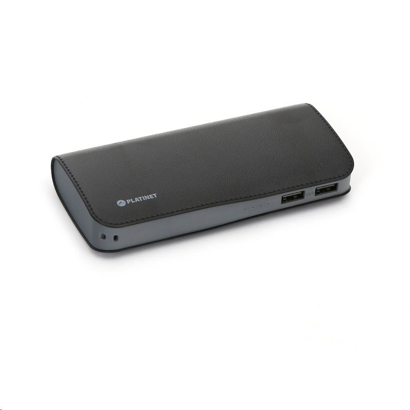 Platinet Power Bank/vésztöltő 11000mAh fekete-szürke (PMPB11LB) (PMPB11LB)