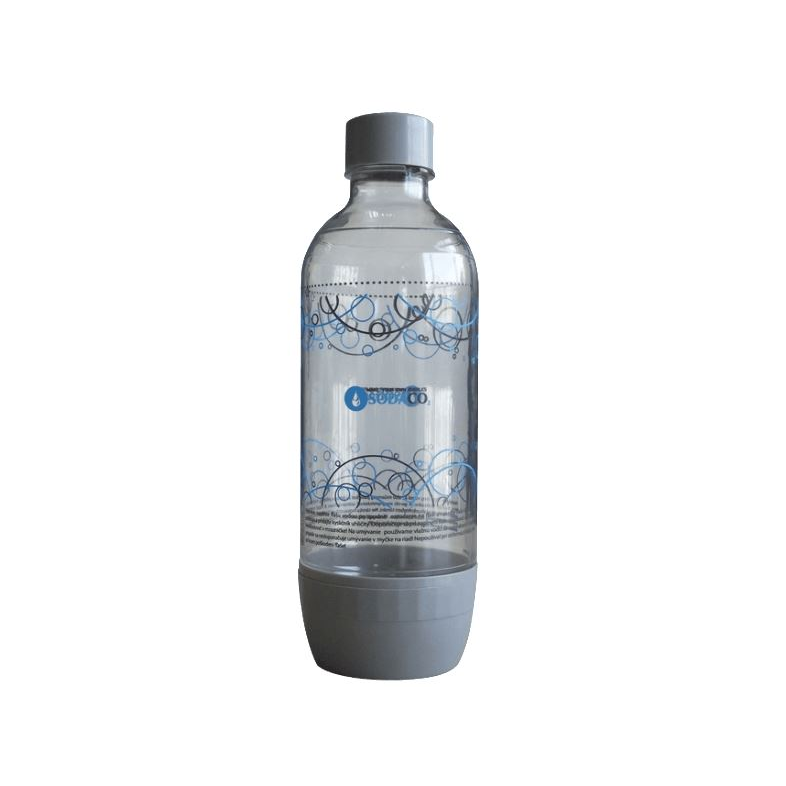 Sodaco 1L PET szénsavasító flakon szürke (S579052)