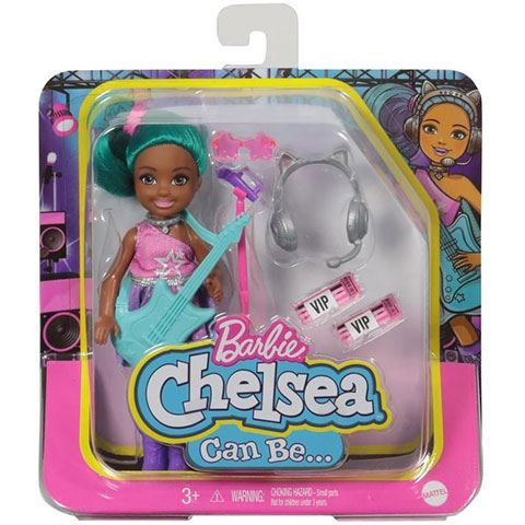 Mattel Barbie: Chelsea popsztár karrierbaba (GTN86GTN89) (GTN86GTN89)