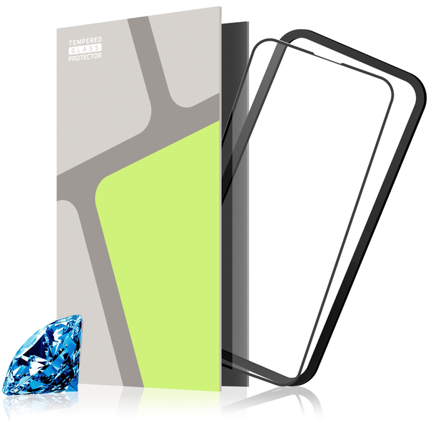 Tempered Glass Protector iPhone 14 Plus/13 Pro Max üvegfólia - 65 karátos zafír + GIA tanúsítvány