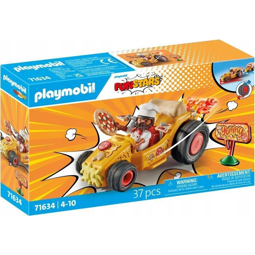 Playmobil 71634 FUNSTARS - Villám Pizzafutár járgány (71634)