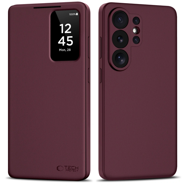 Tech-Protect Smart Wallet Galaxy S26 Ultra mulberry