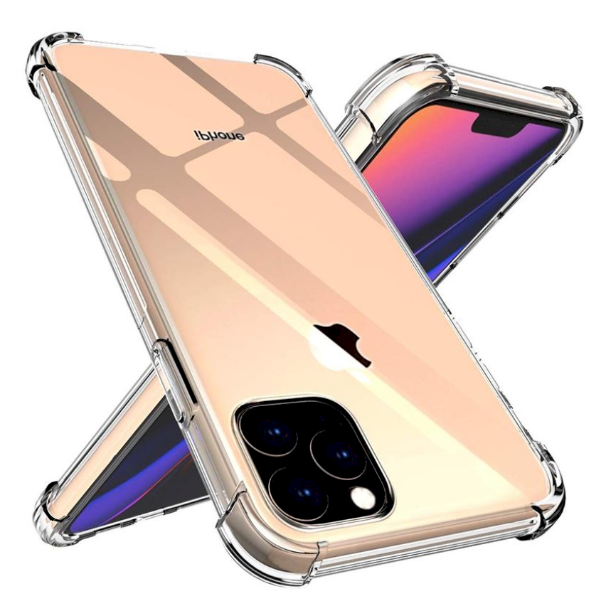 Fusion Apple iPhone 12/12 Pro Tok - Átlátszó (FSN-SHK-IPH-12-TR)