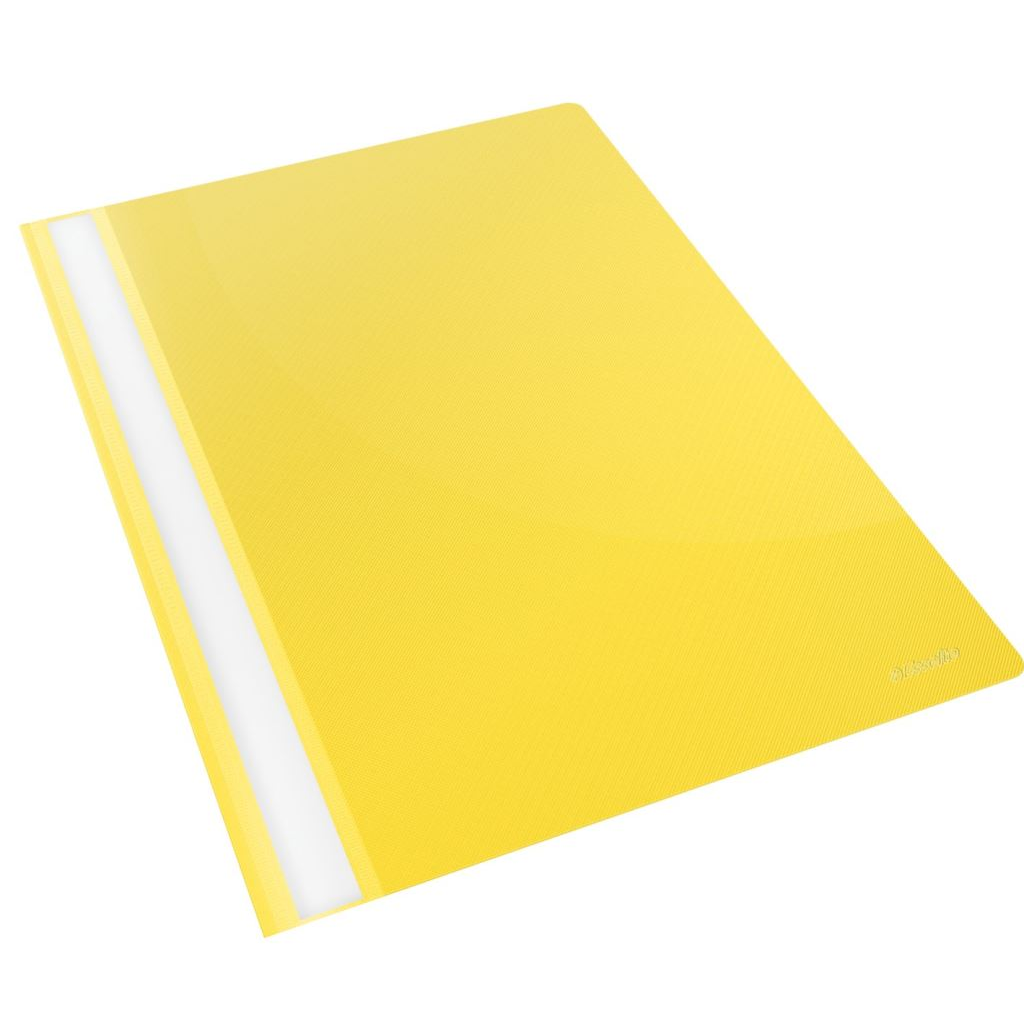 Esselte 15383 VIVIDA műanyag gyorslefűző sárga (E15383) (E15383)