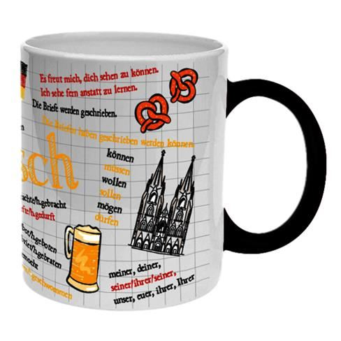 Teásbögre német nyelvtani mintával 32cl (1206BOG216) (1206BOG216)