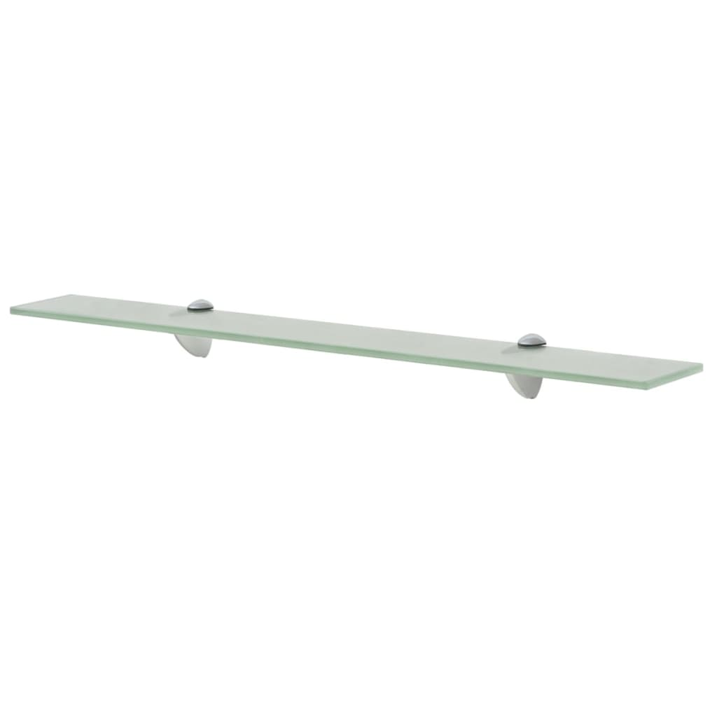2 db lebegő üvegpolc 70 x 20 cm 8 mm (3051538)