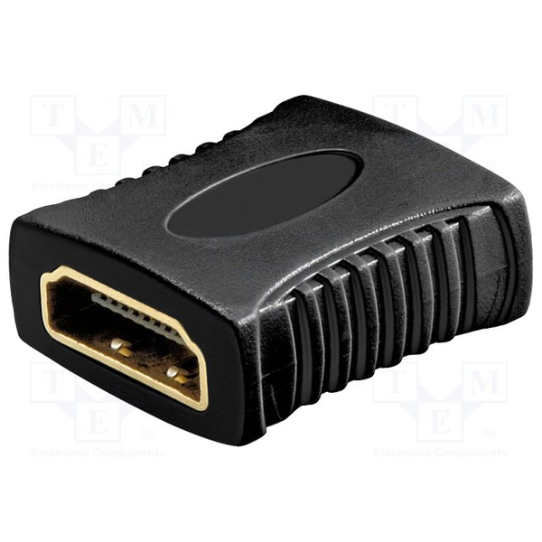 HDMI-Adapter HDMI-Buchse auf HDMI-Buchse (schwarz)