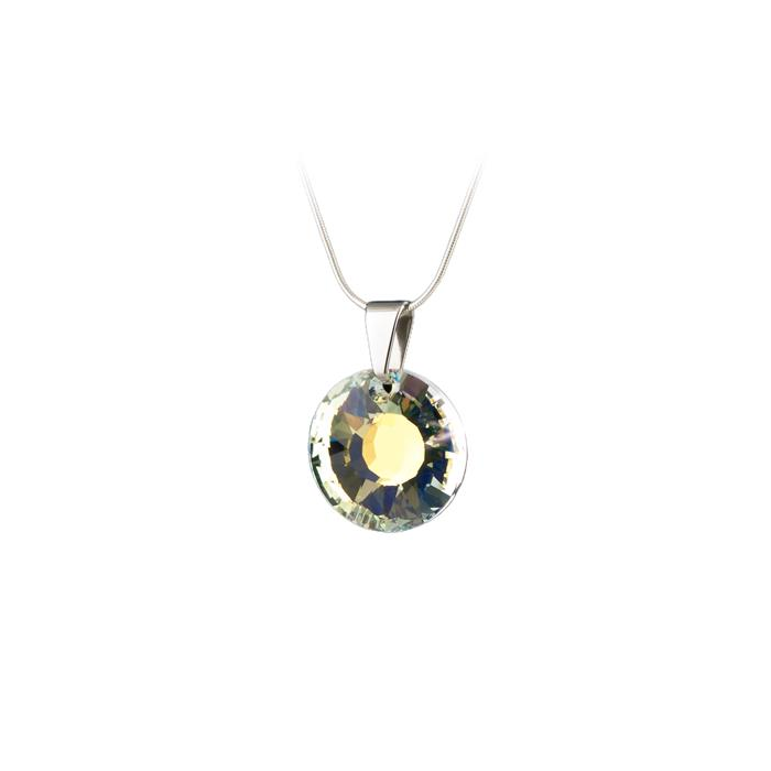 Art Crystella Nyaklánc Nap formájú fehér színjátszós SWAROVSKI® kristállyal (1802XNA005)