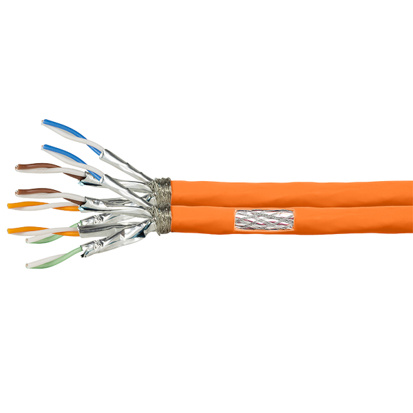 LogiLink CPV0065 cavo di rete Arancione 50 m Cat7 S/FTP (S-STP)
