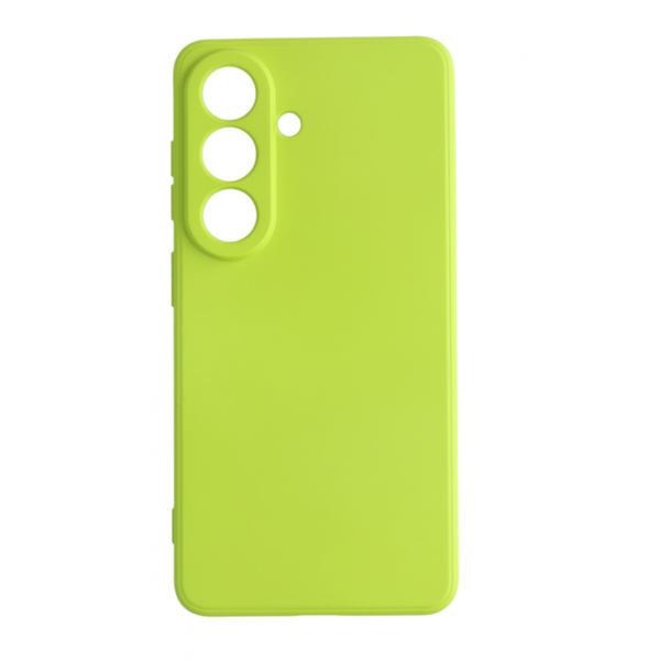 Premium szilikon tok, Samsung S26, Neonsárga