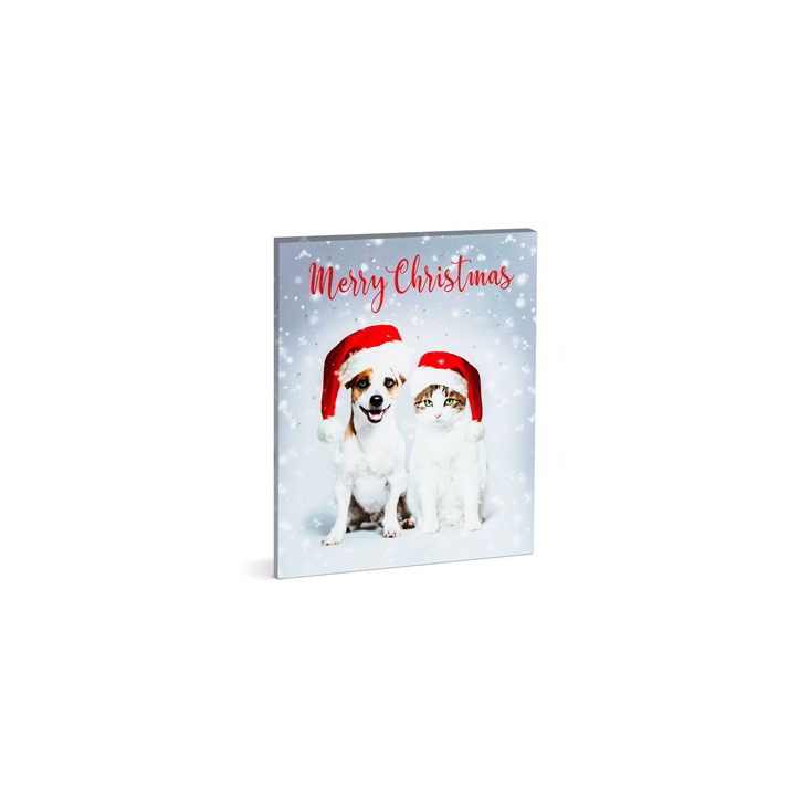 Family Christmas 58452 LED fali kép 30x40 cm (58452)