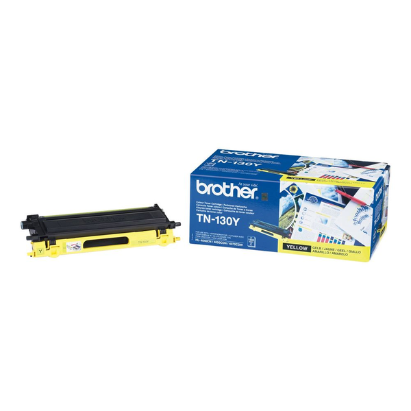 Cartuș de toner galben Brother TN130Y cu o capacitate de 1500 de pagini