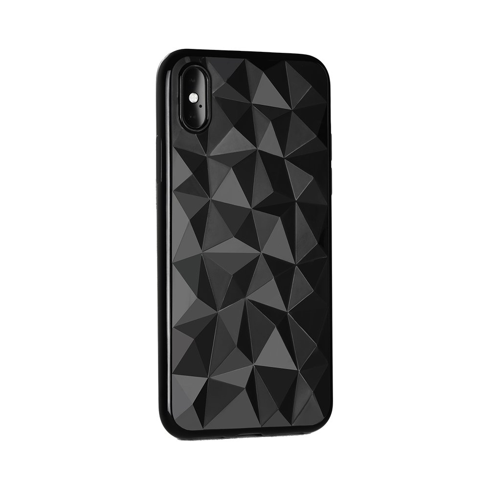 Forcell Prism Samsung Galaxy S10 Lite Szilikon Hátlap Tok - Fekete (28998)
