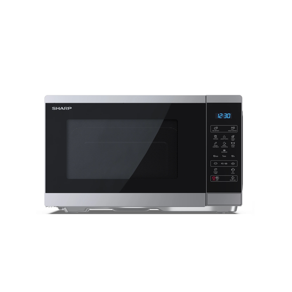 Sharp YC-MS252AE-S 25L 900W digitális mikrohullámú sütő ezüst/fekete