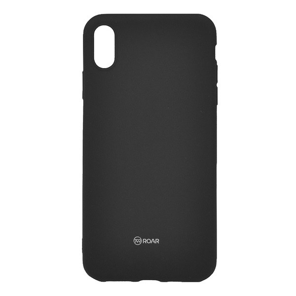 ROAR ALL DAY szilikon telefonvédő (ultravékony, matt) FEKETE [Apple iPhone XS Max 6.5] (5996457815494)