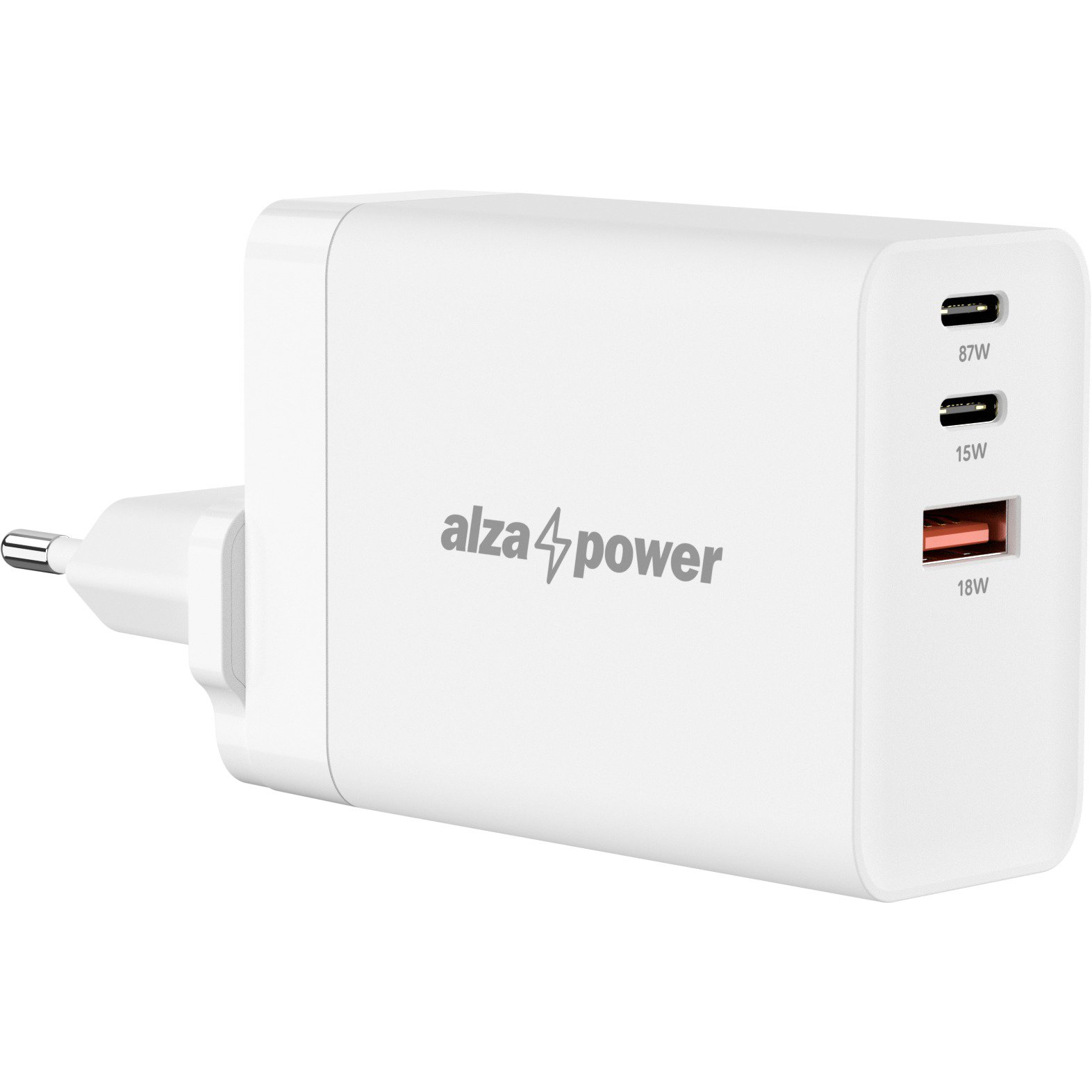 AlzaPower G310CCA Fast Charge 120W fehér (APW-CCG310WV2)