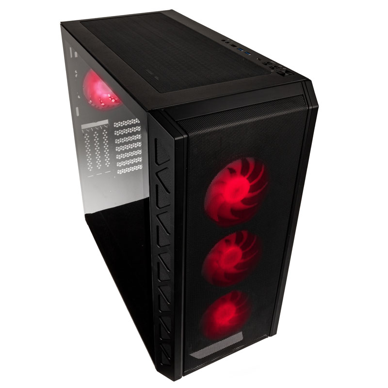 Számítógépház Kolink Citadel Mesh ARGB ATX Edzett üveg Fekete (CITADEL MESH ARGB ATX)