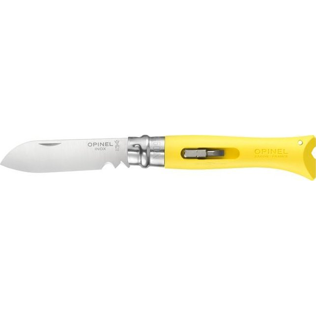 Opinel No.09 DIY Bricolage Sárga Bliszteres Zsebkés