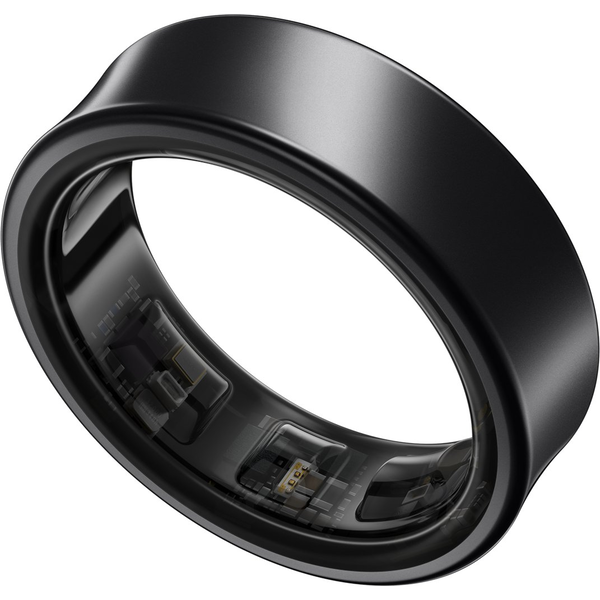 Samsung Galaxy Ring Titanium Black inel inteligent pentru monitorizarea activității fizice IP68