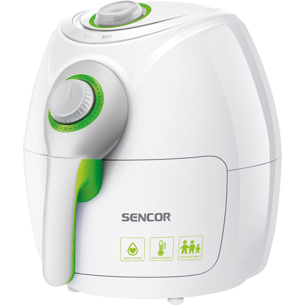 Friteuză cu aer cald Sencor SFR 3220WH, 2,6 L, alb