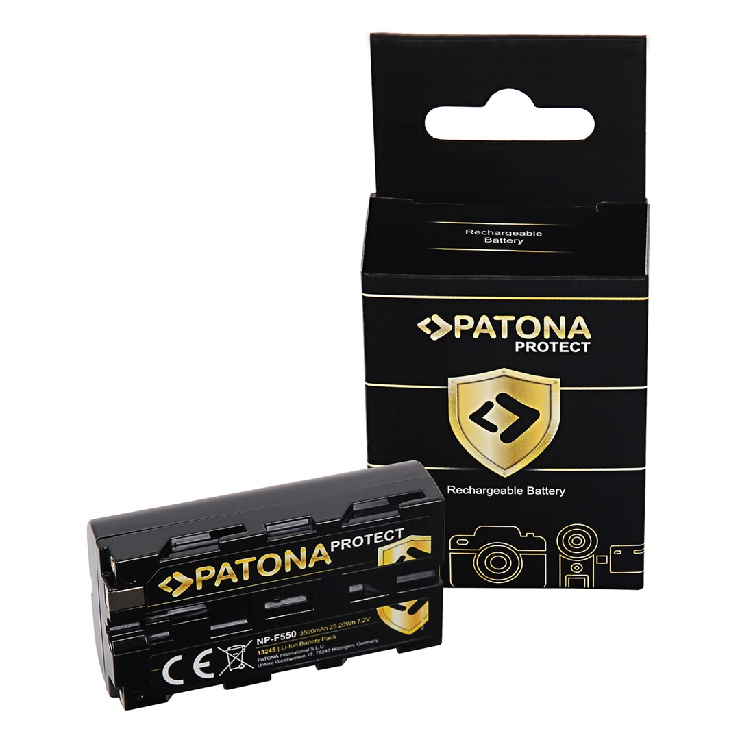 Patona akkumulátor Sony videókamerához 3500mAh (NP-F550)