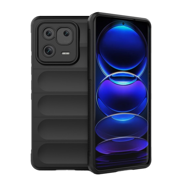 Xiaomi 13 Pro, silikónové puzdro, stredne odolné voči nárazom, 3D vzor,