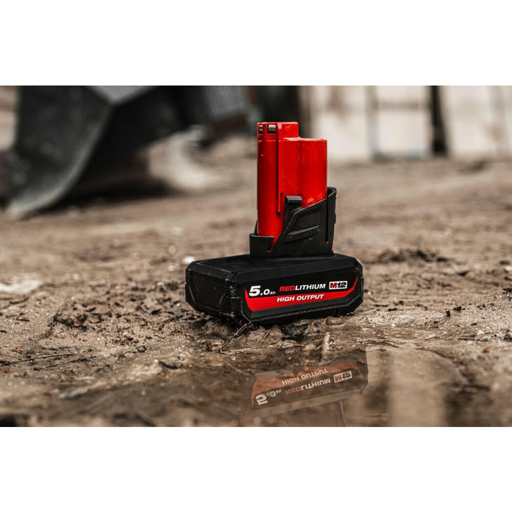 Milwaukee M12 HB5 Akkumulátor - 18 V, 5 Ah , Li-Ion (4932480165)