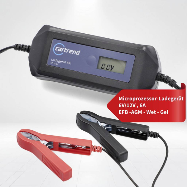 Cartrend DP 6.1  Autós töltőkészülék 6 A 6 A (581534)