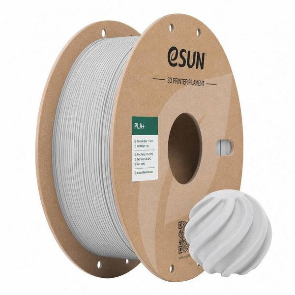 eSun Filament eSUN PLA+ 1,75mm 1kg - Concrete Grey}