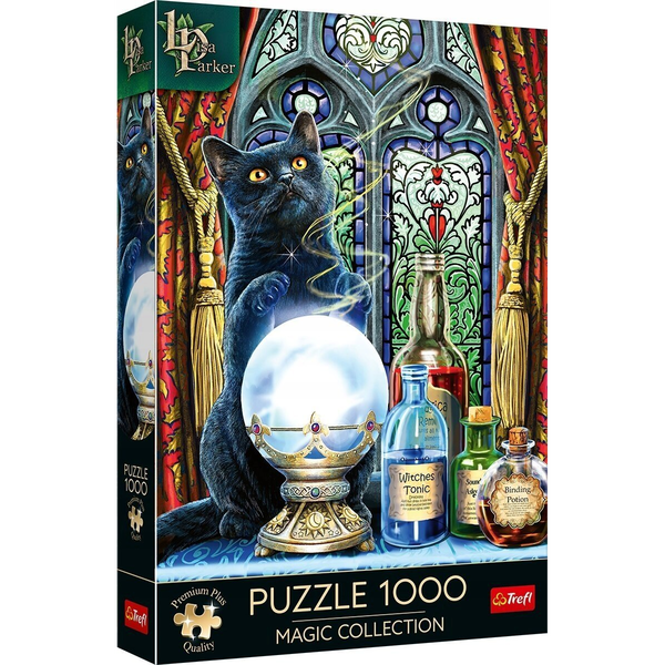 Trefl 1000 db-os Premium Plus Puzzle - Magic Collection - A varázsló tanítványa - Lisa Parker (10898)