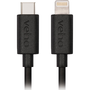 Veho VCL-004-MFI-C-20CM cablu Lightning 0,2 m Negru