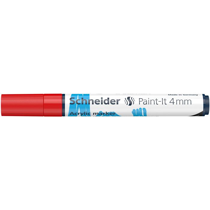 Schneider Paint-it 320 4mm Akril marker - Piros (120202)