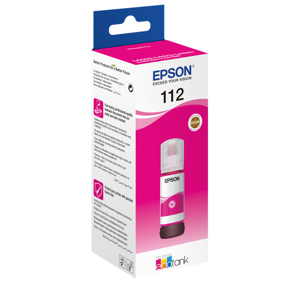 Cartuș de cerneală original Epson T06C3 (112) magenta
