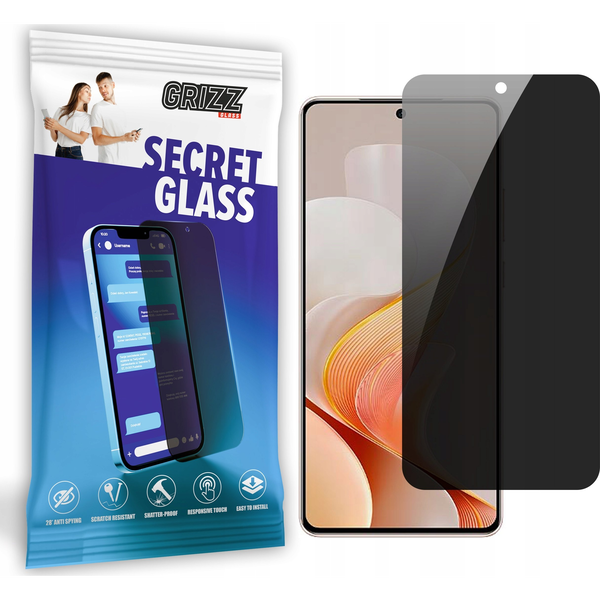  GrizzGlass Szkło prywatyzujące GrizzGlass SecretGlass do Vivo S19