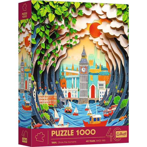 Trefl 40043 puzzle 1000 pz Città