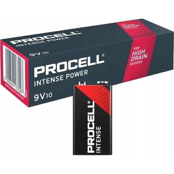 Duracell Procell Intense alkalická batéria 9V 6LR61 1 ks