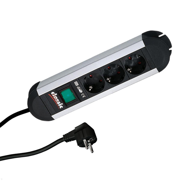 Preungitor, Bachmann, Aluminiu, 1.75 m, Negru/ Gri