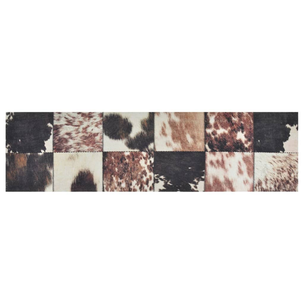 Covor de bucătărie lavabil Animal Skin, 45x150 cm, catifea