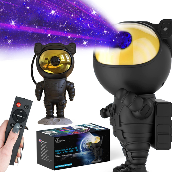 Extralink Starry Sky Projector Galaxy Projektoros Éjszakai lámpa - Fekete