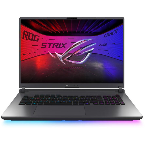 ASUS ROG Strix G18 G815JMR-S8105X Intel® Core™ i7 i7-14650HX Laptop 45,7 cm (18") WUXGA 32 GB DDR5-SDRAM 1 TB SSD NVIDIA GeForce RTX 5060 Wi-Fi 7 (802.11be) Windows 11 Pro Német Fekete, Szürke