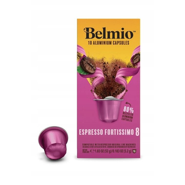 Kapsułki do Nespresso Belmio Espresso Fortissimo 10 sztuk