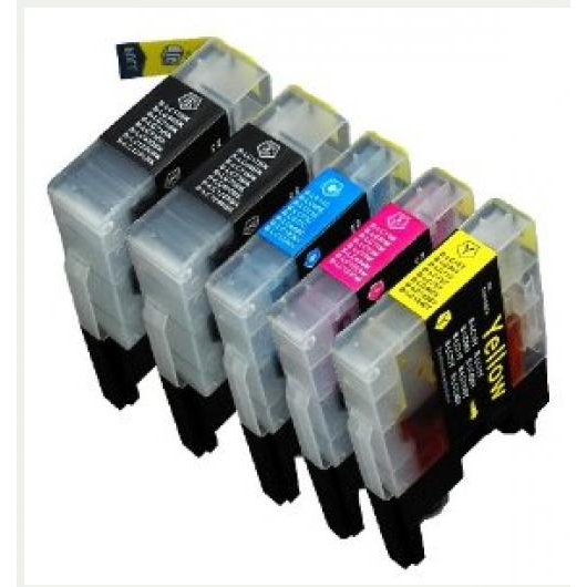 Cartuș compatibil Brother LC1240 galben 10 ml